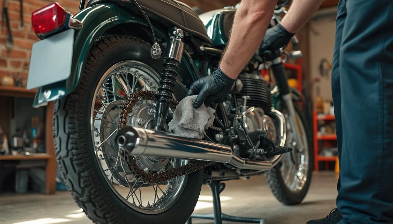 Découvrez les étapes indispensables pour un nettoyage et graissage efficaces de la chaîne de votre moto. Assurez la longévité de votre équipement et améliorez vos performances sur la route grâce à nos conseils pratiques.