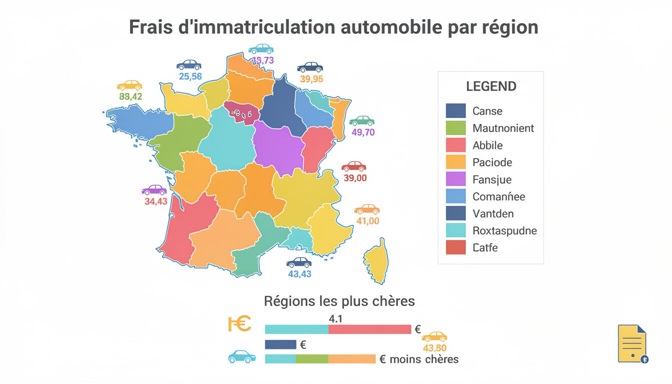 Calculez facilement le prix de votre carte grise selon votre région en France grâce à notre outil simple et rapide. Obtenez une estimation personnalisée en quelques clics.